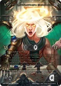 Dagon, Unrelenting Ambition (Gold Kryptik Language) - Wicked Prophecy [Wave 1] - Kryptik TCG card