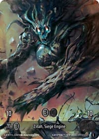 Zillah, Siege Engine (Box Topper) - Wicked Prophecy [Wave 1] - Kryptik TCG card