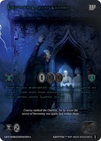 Conroy, Driven Defect (Green Kryptik Language) - Wicked Prophecy [Wave 1] - Kryptik TCG card