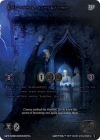 Conroy, Driven Defect (Purple Kryptik Language) - Wicked Prophecy [Wave 1] - Kryptik TCG card