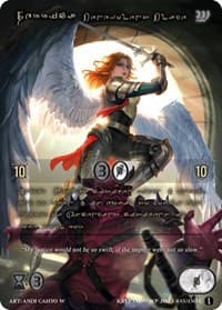 Ferrica, Benevolent Blade (Gold Kryptik Language) - Wicked Prophecy [Wave 1] - Kryptik TCG card