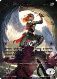 Ferrica, Benevolent Blade (Purple Kryptik Language) - Wicked Prophecy [Wave 1] - Kryptik TCG card