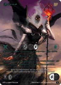 Umbra (Green Kryptik Language) - Wicked Prophecy [Wave 1] - Kryptik TCG card