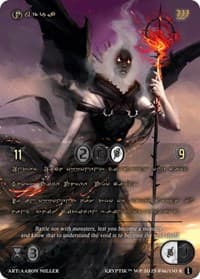 Umbra (Gold Kryptik Language) - Wicked Prophecy [Wave 1] - Kryptik TCG card