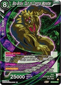 Bio-Broly, Out of Control Monster - Critical Blow - Dragon Ball Super: Masters card