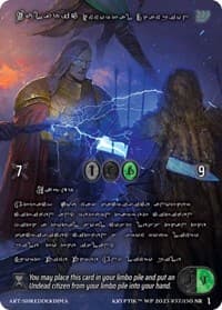 Wulfric, Immortal Champion (Silver Kryptik Language) - Wicked Prophecy [Wave 1] - Kryptik TCG card