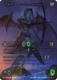 Alona, Sanguine Sniper (Gold Kryptik Language) - Wicked Prophecy [Wave 1] - Kryptik TCG card