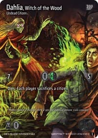 Dahlia, Witch of the Wood - Wicked Prophecy [Wave 1] - Kryptik TCG card