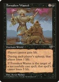 Forsaken Wastes - Mirage - Magic: The Gathering card