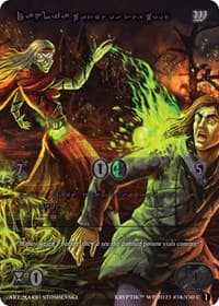 Dahlia, Witch of the Wood (Purple Kryptik Language) - Wicked Prophecy [Wave 1] - Kryptik TCG card