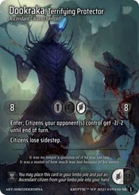 Dookraka, Terrifying Protector - Wicked Prophecy [Wave 1] - Kryptik TCG card