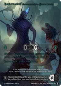 Dookraka, Terrifying Protector (Green Kryptik Language) - Wicked Prophecy [Wave 1] - Kryptik TCG card