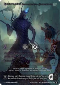 Dookraka, Terrifying Protector (Purple Kryptik Language) - Wicked Prophecy [Wave 1] - Kryptik TCG card