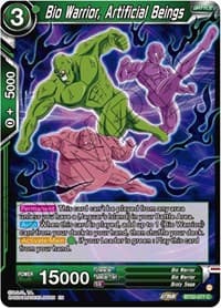 Bio Warrior, Artificial Beings - Critical Blow - Dragon Ball Super: Masters card