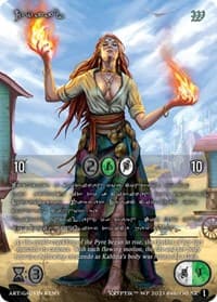 Zyaal (Silver Kryptik Language) - Wicked Prophecy [Wave 1] - Kryptik TCG card