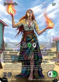 Zyaal (Gold Kryptik Language) - Wicked Prophecy [Wave 1] - Kryptik TCG card