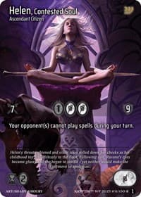 Helen, Contested Soul - Wicked Prophecy [Wave 1] - Kryptik TCG card