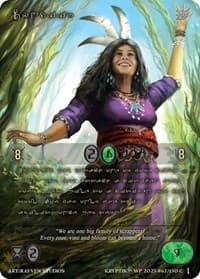 Cyndiir (Gold Kryptik Language) - Wicked Prophecy [Wave 1] - Kryptik TCG card