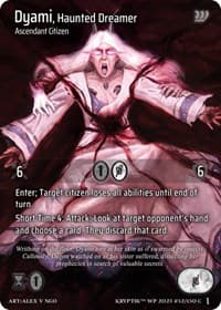 Dyami, Haunted Dreamer - Wicked Prophecy [Wave 1] - Kryptik TCG card