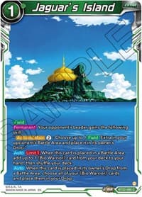 Jaguar's Island - Critical Blow - Dragon Ball Super: Masters card