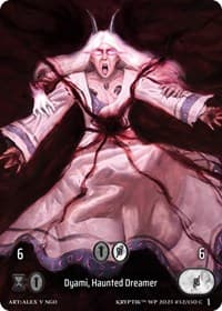 Dyami, Haunted Dreamer (Box Topper) - Wicked Prophecy [Wave 1] - Kryptik TCG card