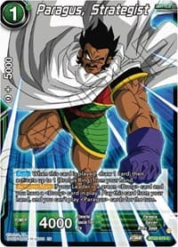 Paragus, Strategist - Critical Blow - Dragon Ball Super: Masters card