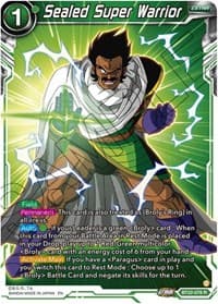 Sealed Super Warrior - Critical Blow - Dragon Ball Super: Masters card