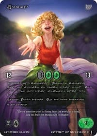 Erryn (Silver Kryptik Language) - Wicked Prophecy [Wave 1] - Kryptik TCG card