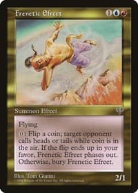 Frenetic Efreet - Mirage - Magic: The Gathering card