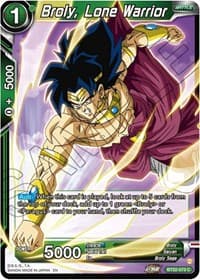 Broly, Lone Warrior - Critical Blow - Dragon Ball Super: Masters card