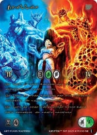 Ghillia (Gold Kryptik Language) - Wicked Prophecy [Wave 1] - Kryptik TCG card