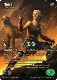 Norra - Wicked Prophecy [Wave 1] - Kryptik TCG card