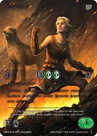 Norra (Purple Kryptik Language) - Wicked Prophecy [Wave 1] - Kryptik TCG card