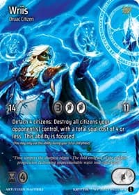 Wriis - Wicked Prophecy [Wave 1] - Kryptik TCG card