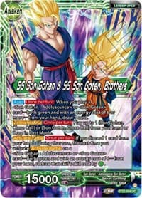 Son Goten // SS Son Gohan & SS Son Goten, Brothers - Critical Blow - Dragon Ball Super: Masters card