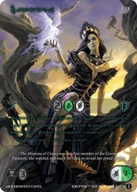 Cattori (Green Kryptik Language) - Wicked Prophecy [Wave 1] - Kryptik TCG card