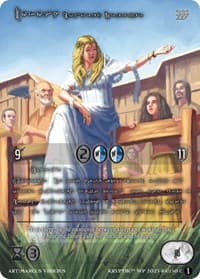 Mokosh, Honored Dreamer (Silver Kryptik Language) - Wicked Prophecy [Wave 1] - Kryptik TCG card