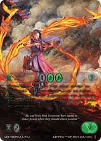 Jaymee (Green Kryptik Language) - Wicked Prophecy [Wave 1] - Kryptik TCG card