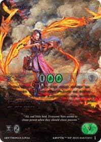 Jaymee (Purple Kryptik Language) - Wicked Prophecy [Wave 1] - Kryptik TCG card