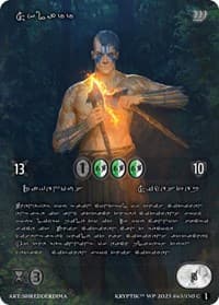 Sklarr (Silver Kryptik Language) - Wicked Prophecy [Wave 1] - Kryptik TCG card