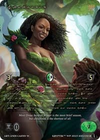 Safarreye (Gold Kryptik Language) - Wicked Prophecy [Wave 1] - Kryptik TCG card