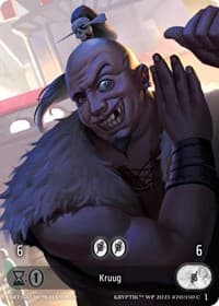 Kruug (Box Topper) - Wicked Prophecy [Wave 1] - Kryptik TCG card