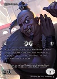 Kruug (Silver Kryptik Language) - Wicked Prophecy [Wave 1] - Kryptik TCG card