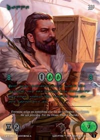 Danne (Green Kryptik Language) - Wicked Prophecy [Wave 1] - Kryptik TCG card