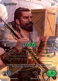 Danne (Gold Kryptik Language) - Wicked Prophecy [Wave 1] - Kryptik TCG card
