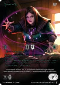 Muugl (Green Kryptik Language) - Wicked Prophecy [Wave 1] - Kryptik TCG card