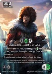 Mikki - Wicked Prophecy [Wave 1] - Kryptik TCG card