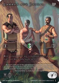 Saccha & Beemar (Silver Kryptik Language) - Wicked Prophecy [Wave 1] - Kryptik TCG card