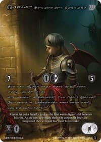 Keeran, Unwitting Sacrifice (Silver Kryptik Language) - Wicked Prophecy [Wave 1] - Kryptik TCG card