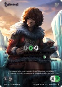 Mikki (Purple Kryptik Language) - Wicked Prophecy [Wave 1] - Kryptik TCG card
